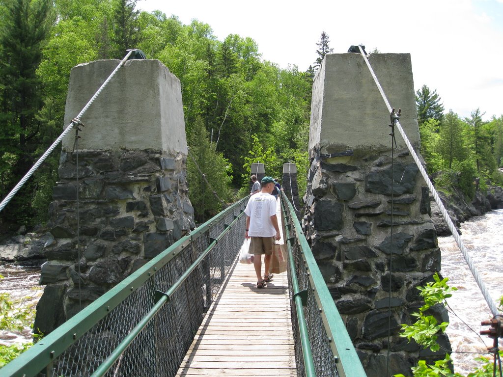 Jay Cooke State Park Suspension Bridge