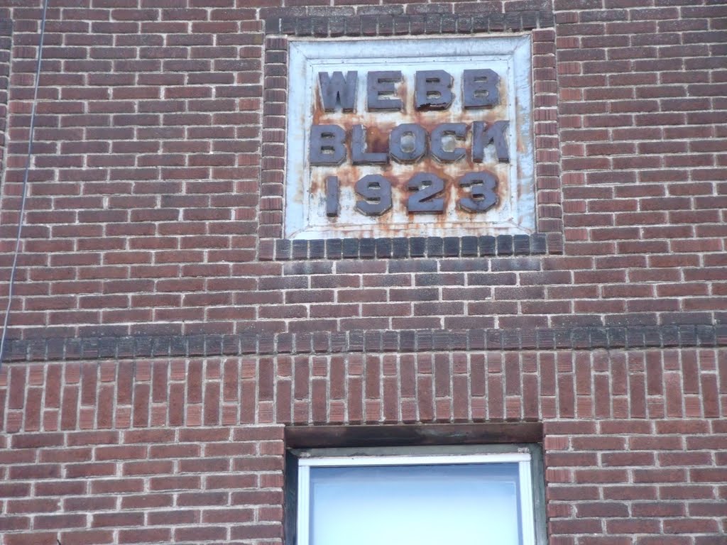 WEBB BLOCK 1923