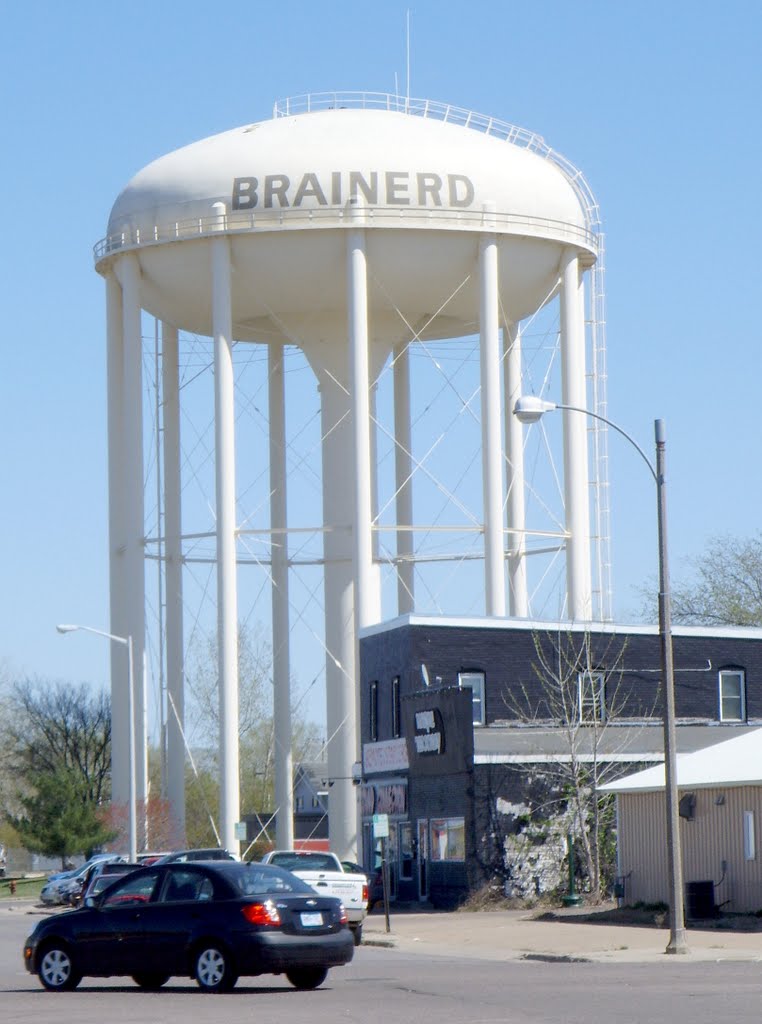 Water Tower in Brainerd, MN