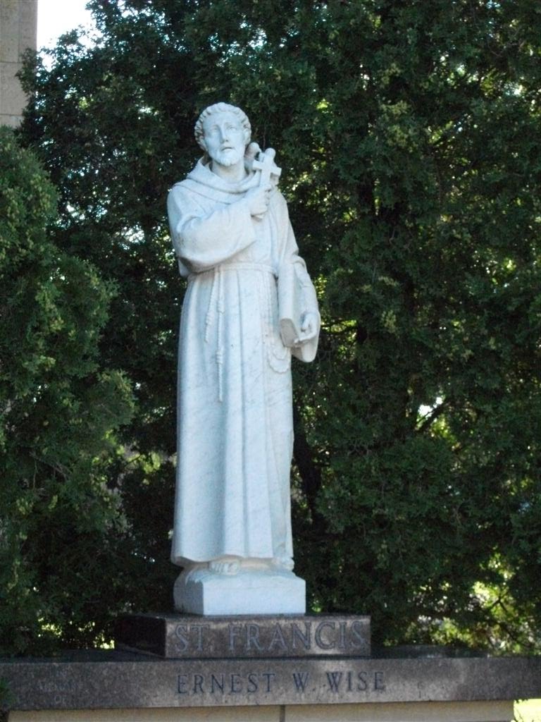 St Francis statue, Brainerd, MN