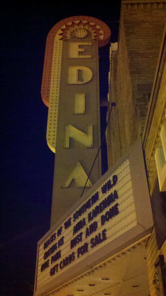 Edina Theater Marquee