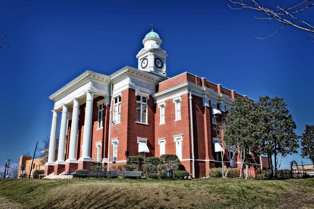 Attala County Courthouse - Built 1897 - Kosciusko, MS