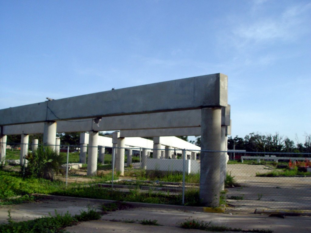 Used to be a parking deck?