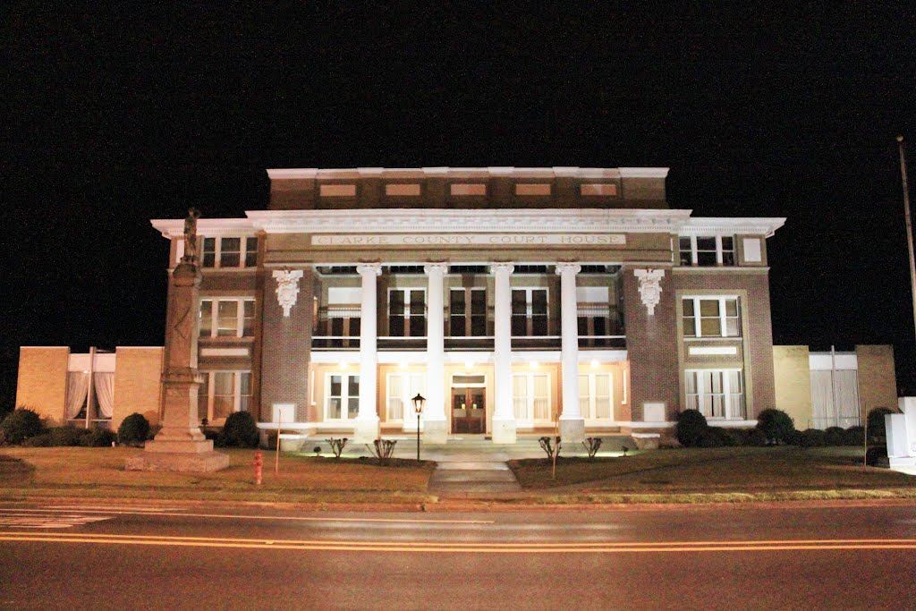 Clarke County Courthouse - Built 1912 - Quitman, MS