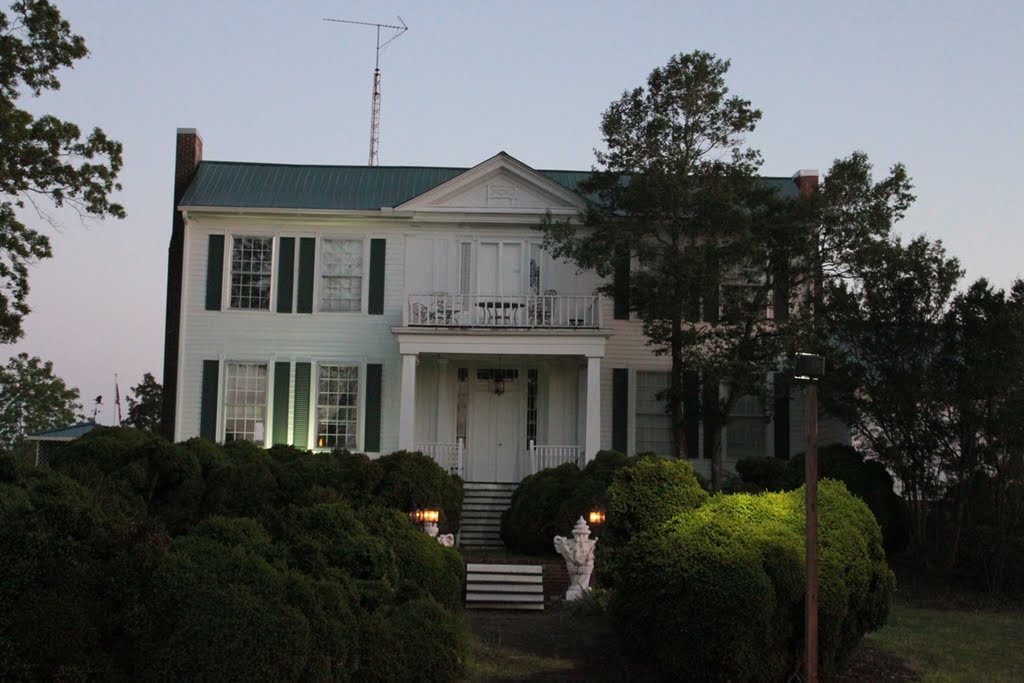 The Oaks Historic Plantation(Front View)- Built 1825