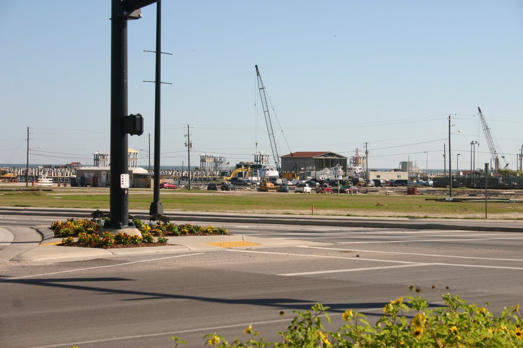 Gulfport Harbor Construction