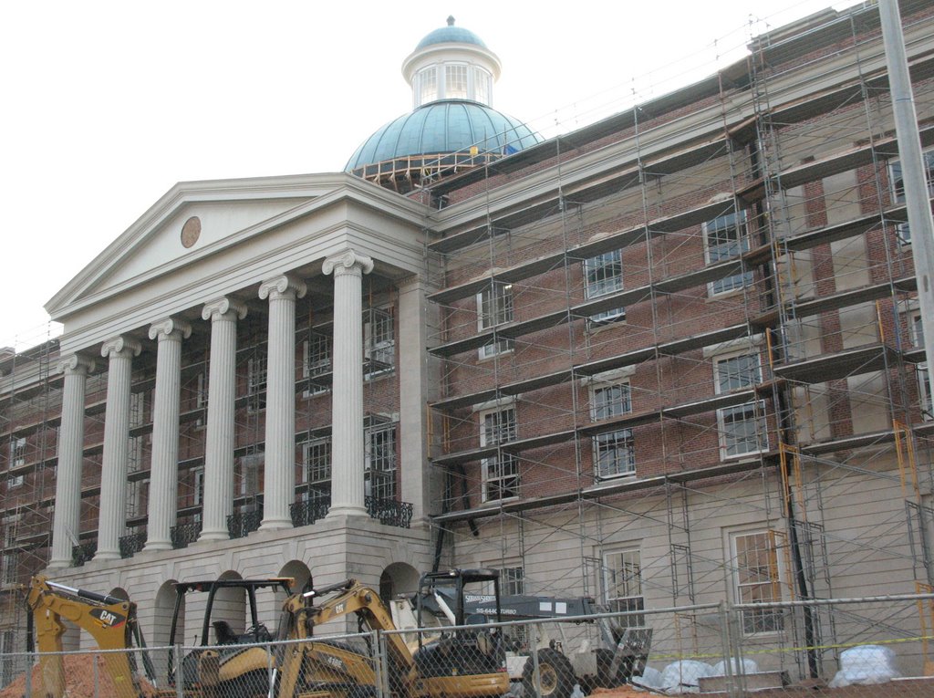 Facelift for the old Mississippi capitol