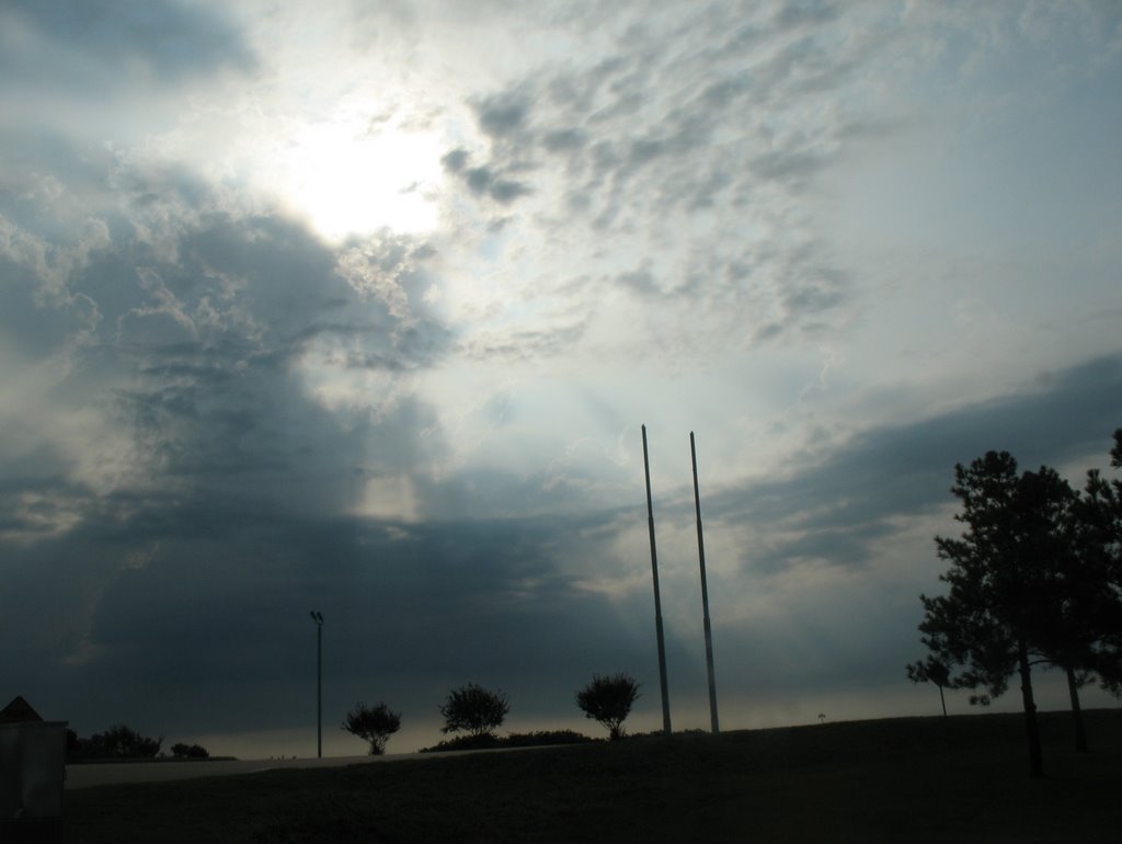 Morning clouds in Vicksburg