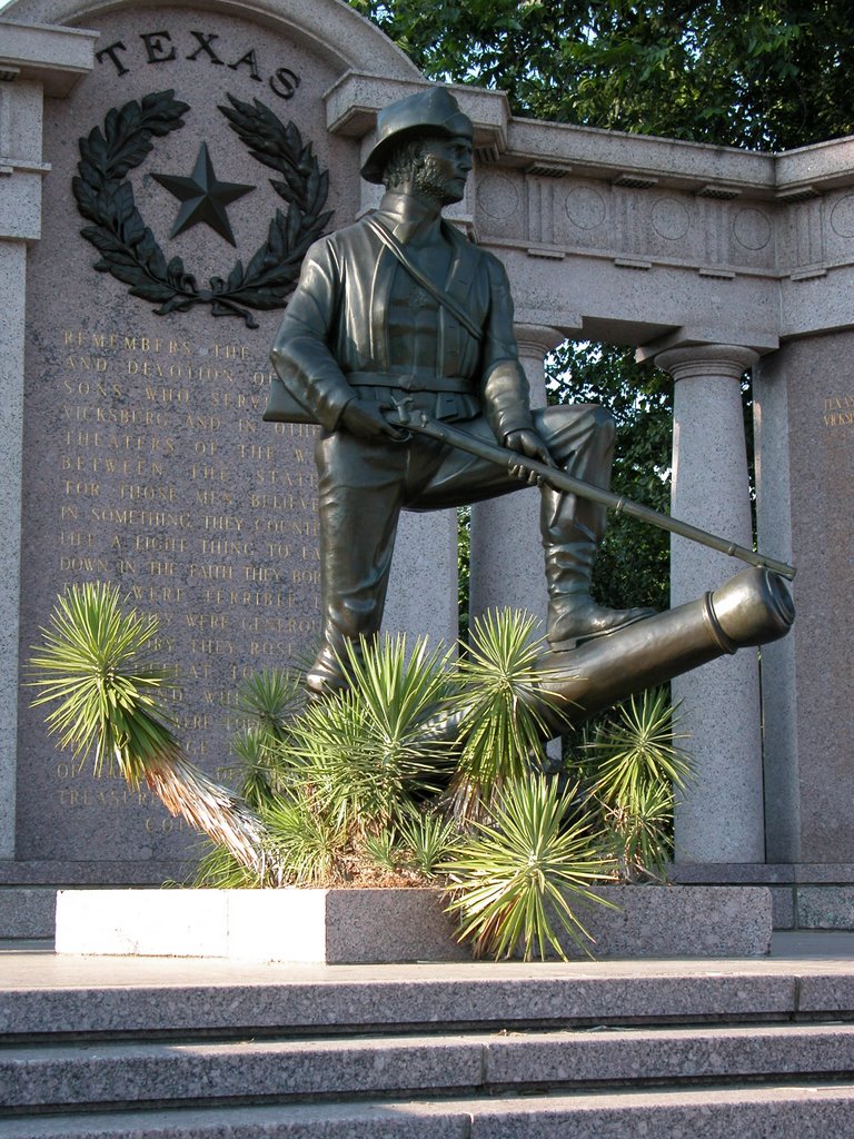 Texas State Memorial, near the Railroad Redoubt, Vicksburg National Military Park, Mississippi