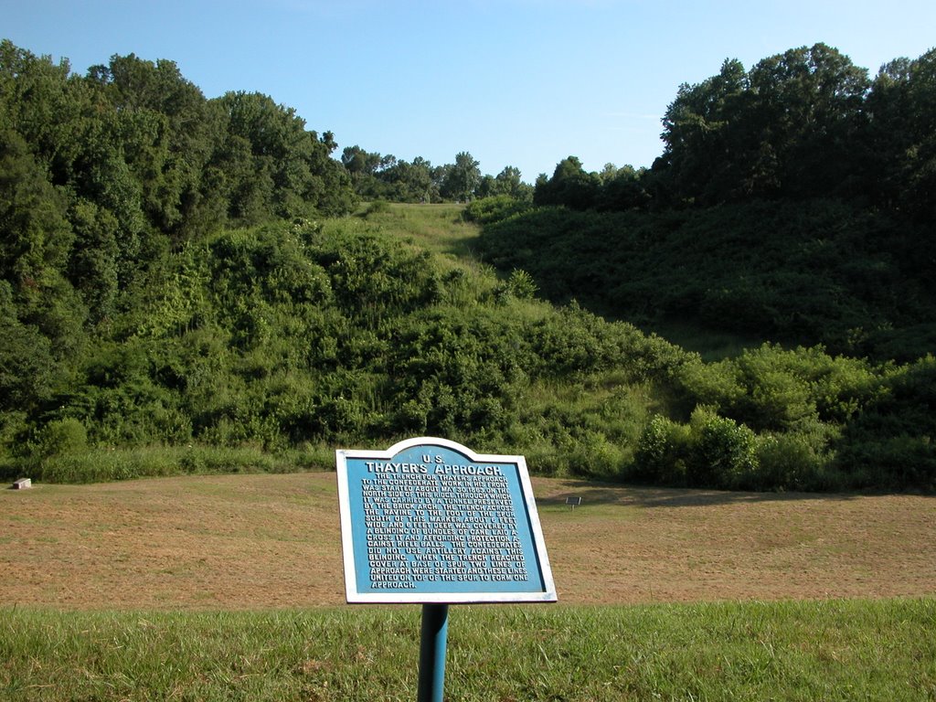 Thayers Approach, Vicksburg National Military Park, Mississippi
