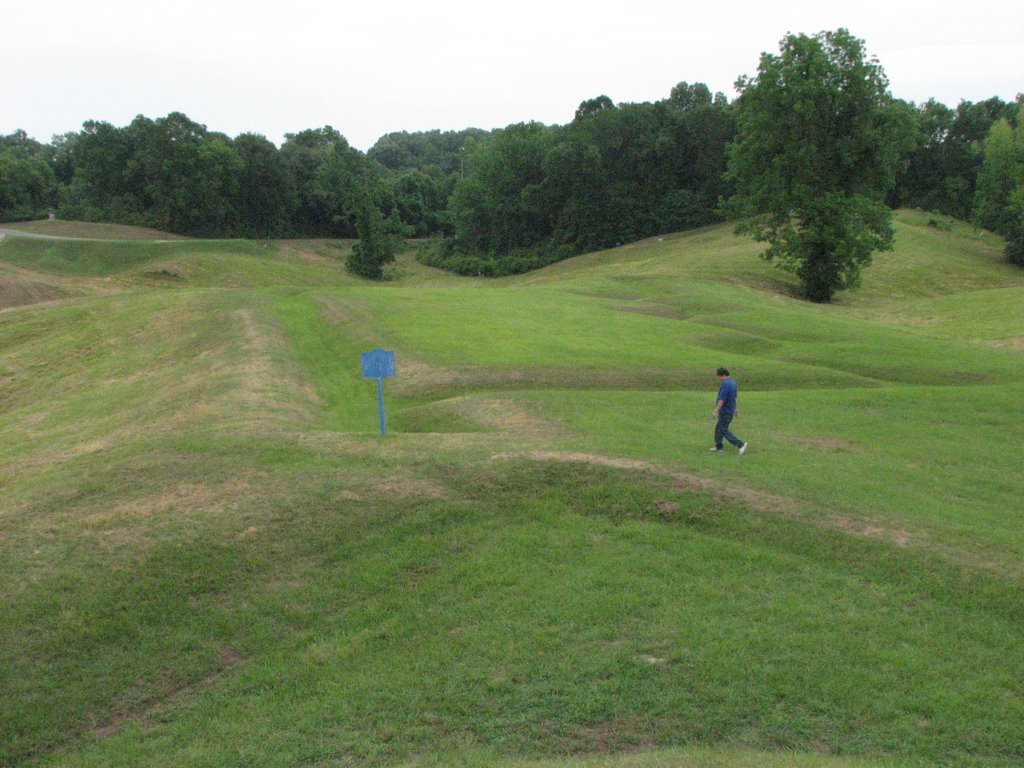 Trenches in Vicksburg Military Park
