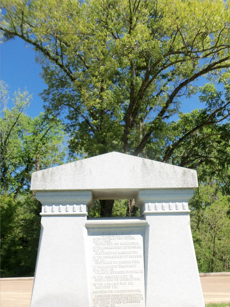 Casualties monument, Vicksburg Battlefield, Vicksburg, MS (2013)
