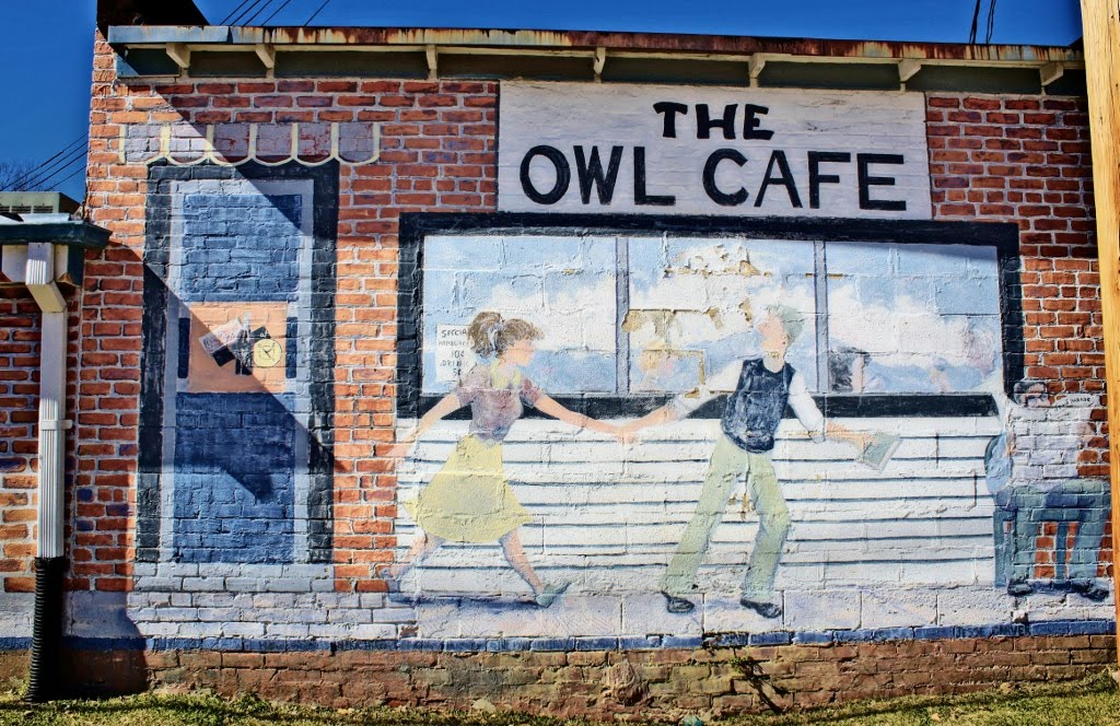 "The Owl Cafe" Mural
