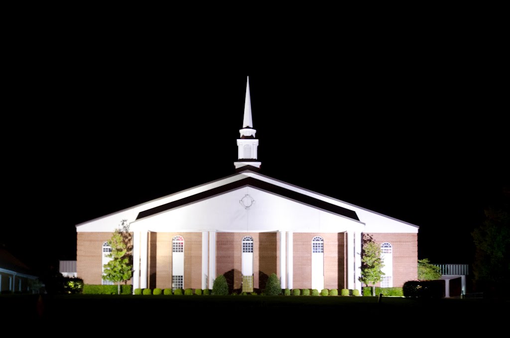 Belden Baptist Church (night)