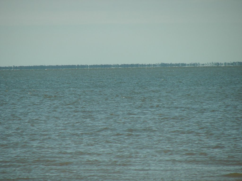 Cat Island,  Gulf of Mexico, taken from Long Beach,  MS.