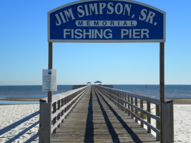 Jim Simpson Sr., Pier --Long Beach, MS--