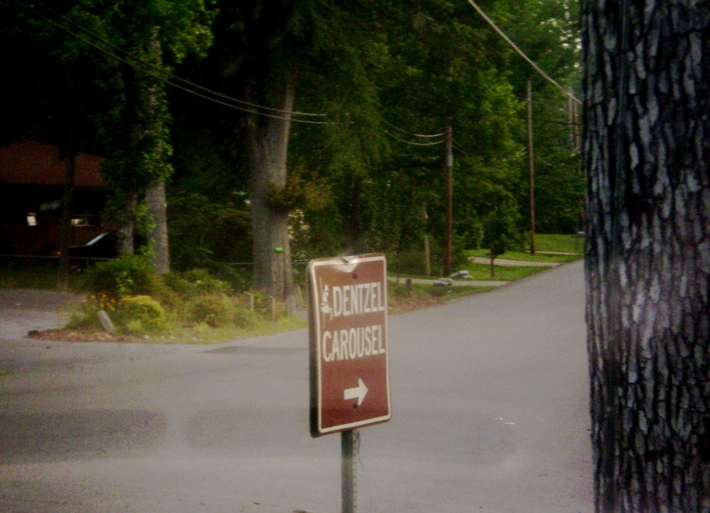 Dentzel Carousel sign Meridian MS