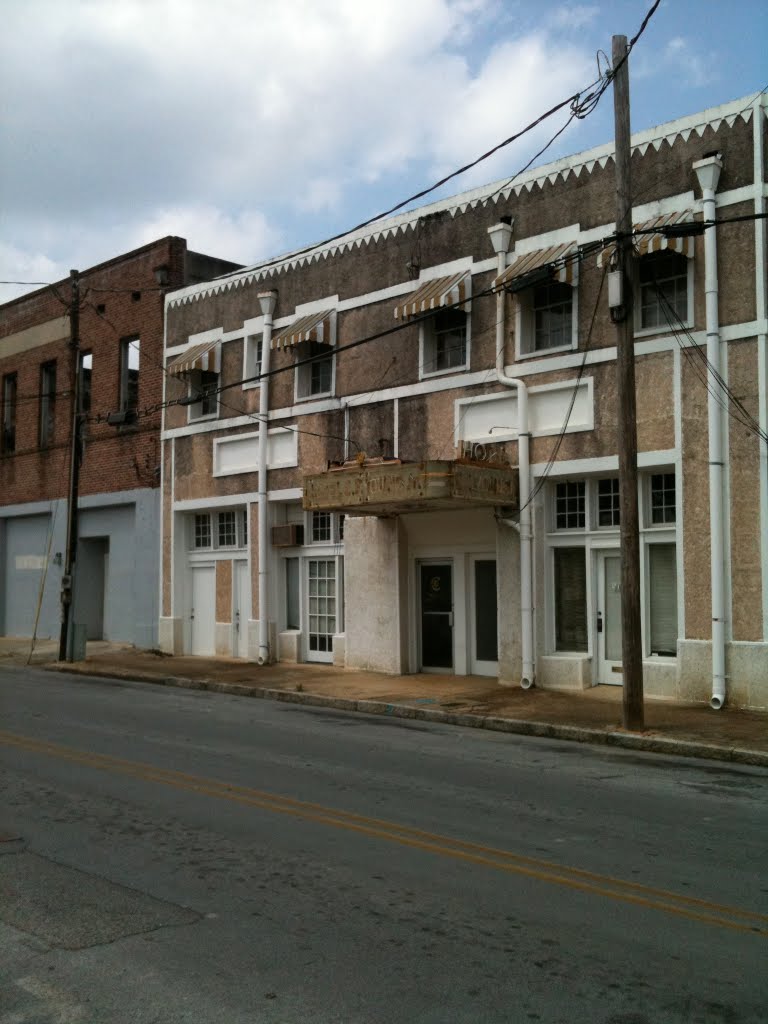 Signage needs restoring