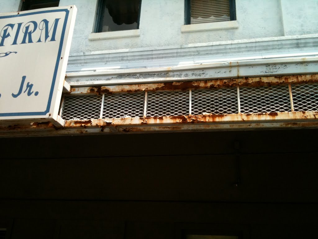 more rusted metal
