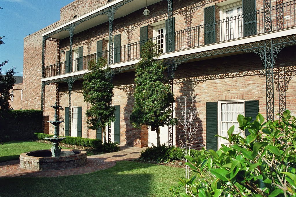 Südstaaten-Architektur in Natchez, 10-2000