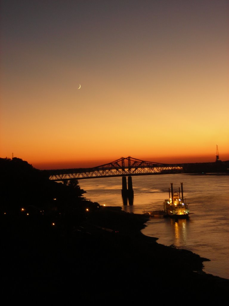 Sunset on the River