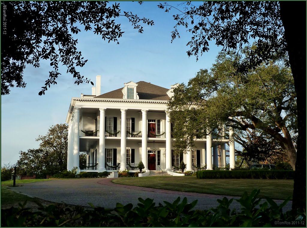 Dunleith Mansion in Natchez -1856 - Yes, you can stay the night (about $180)
