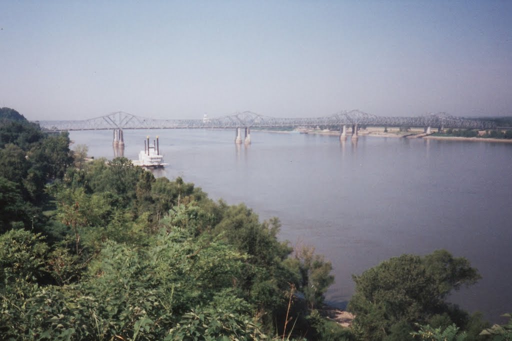 Mississippi River in Natchez, Mississippi, USA