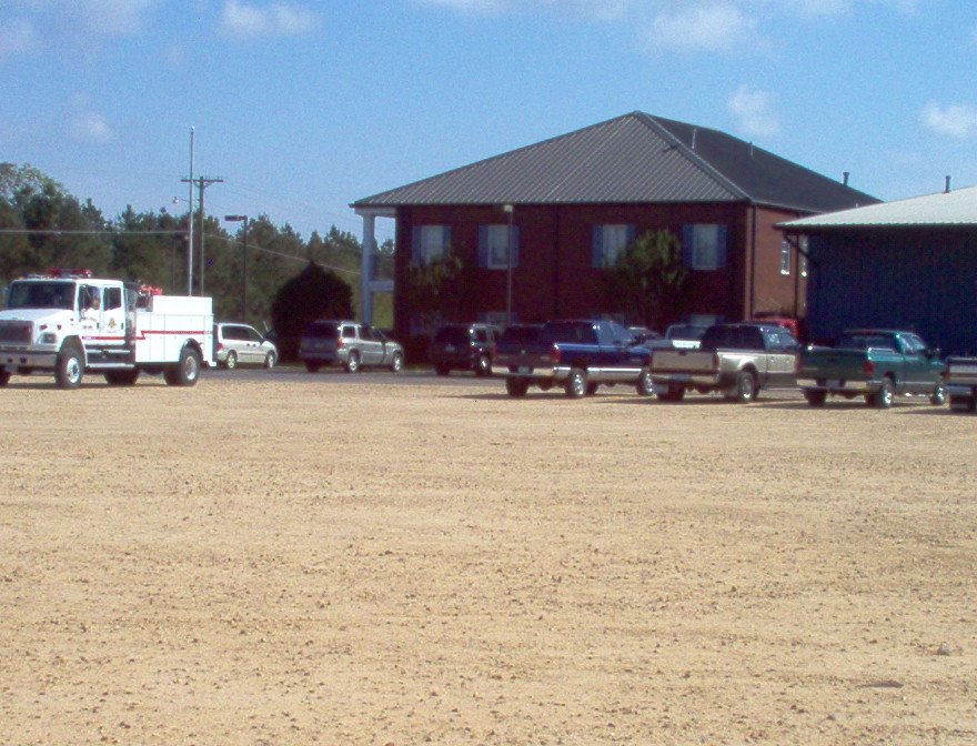 Fire Truck From Natrona County, Wyoming Oct 2005 After The Big Huricane