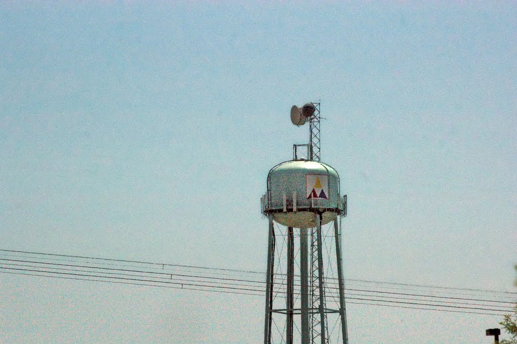 2010, Memphis, TN, USA - water tower