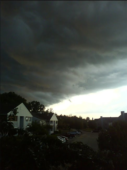 Storm over Hattiesburg, MS