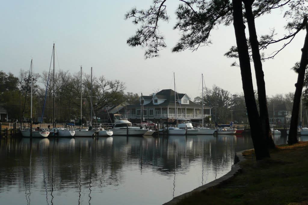 Pascagoula inner harbor.