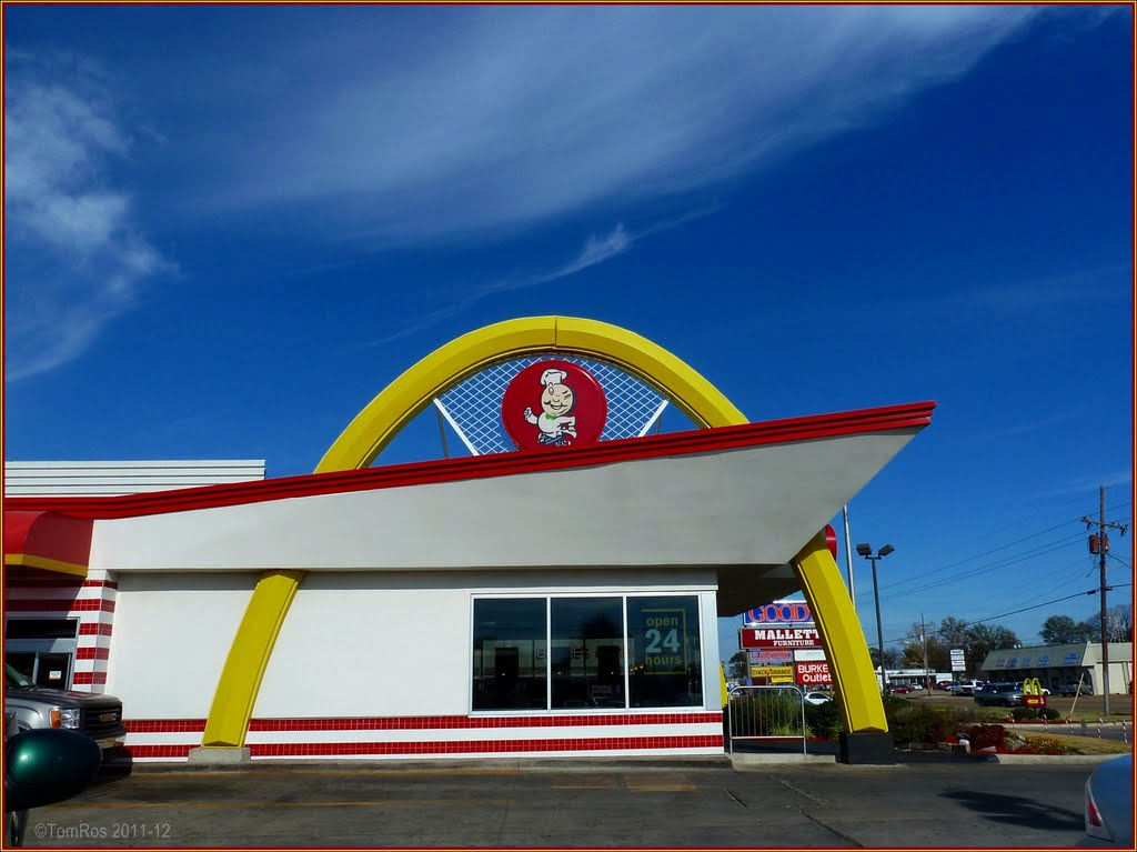 McDonald, a part of glorious american history! Around mid 1950s. in Cleveland, MS