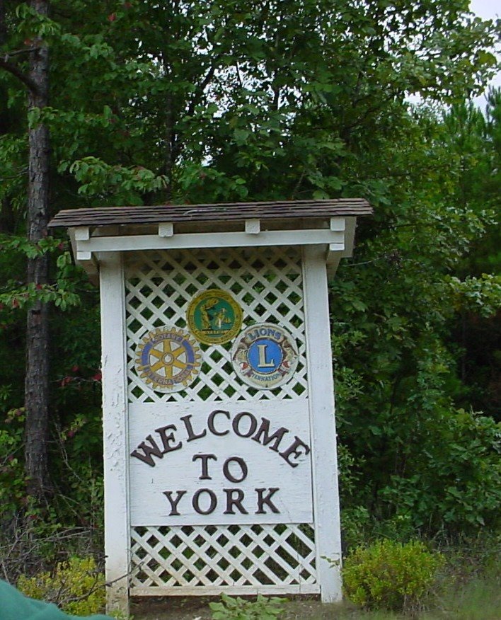 Welcome to York, Alabama