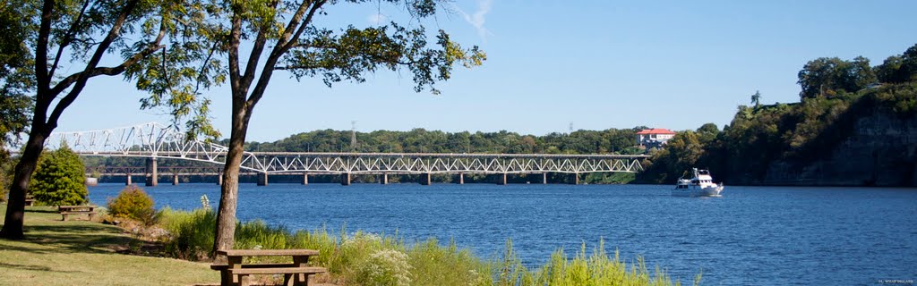 ONeal Bridge from MacFarland Park on the Tennessee River