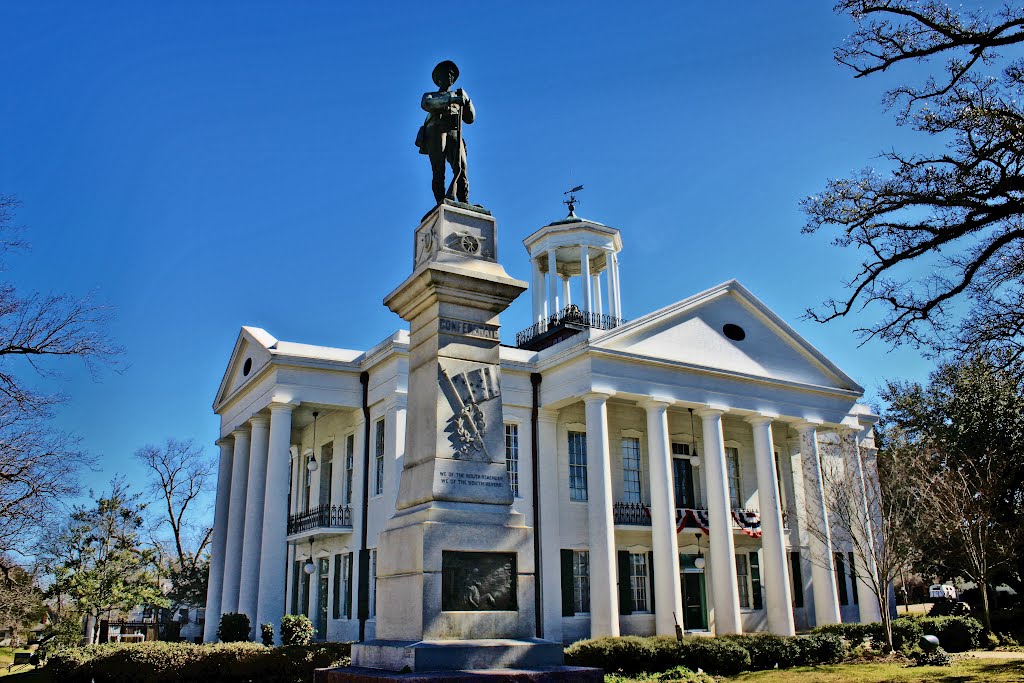 Hinds County Courthouse - Built 1857 - Raymond, MS