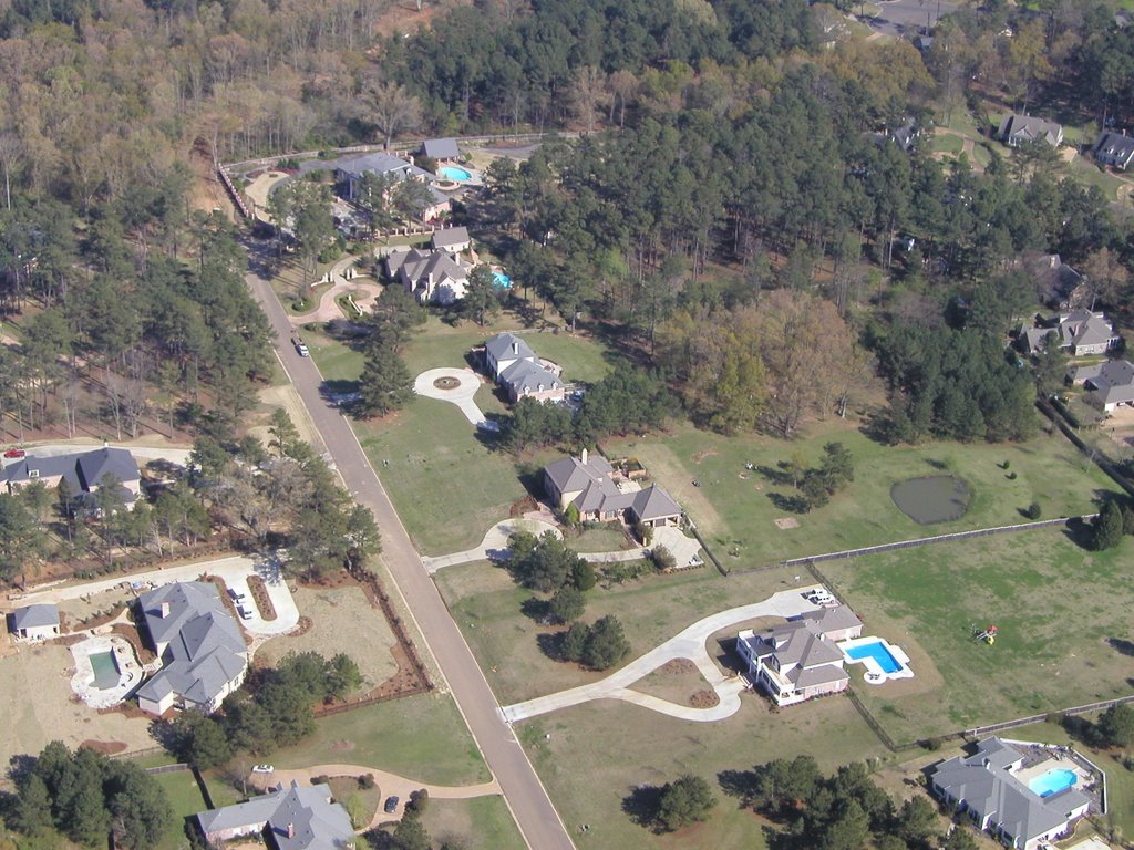 Chantilly Drive from the Air