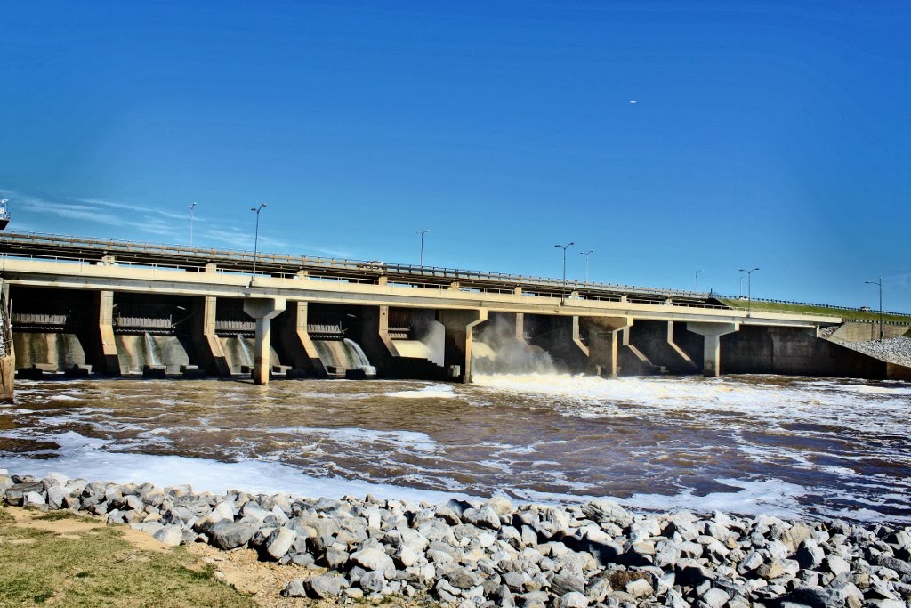 Barnett Reservoir Spillway