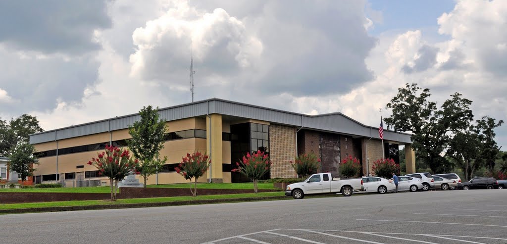 The Washington County Courthouse at Chatom, AL