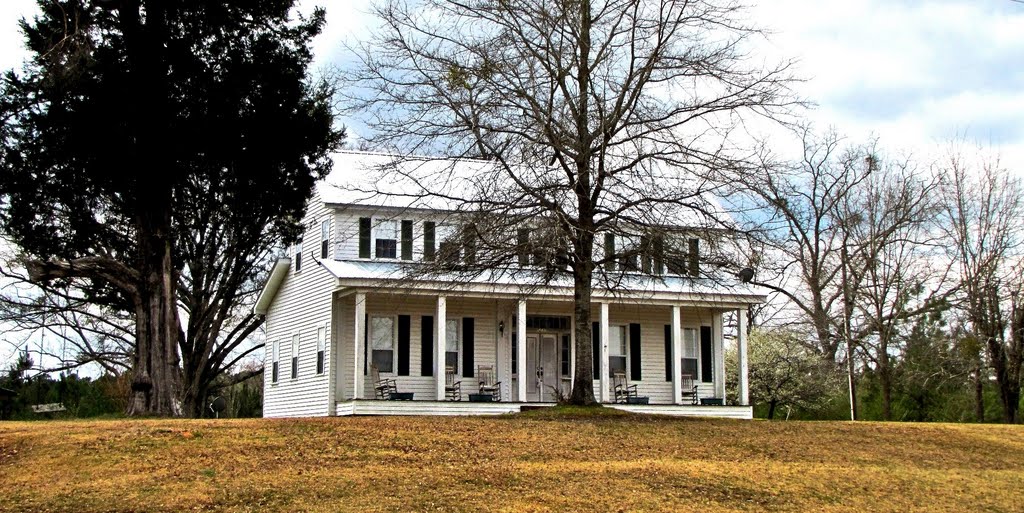 Thompson/Curry/Ford/Felts House at Pushmataha, AL (c. 1850)