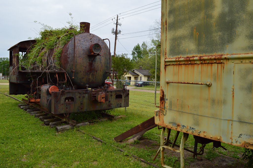 Old Train at Hattiesburg Train Depot