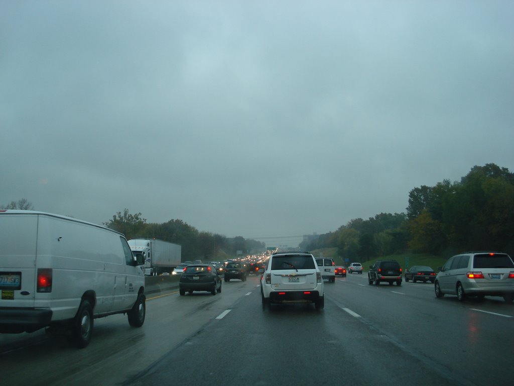 on the road