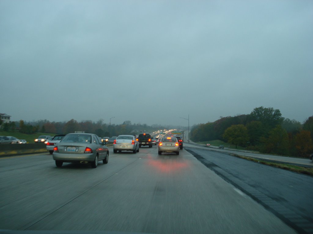on the road