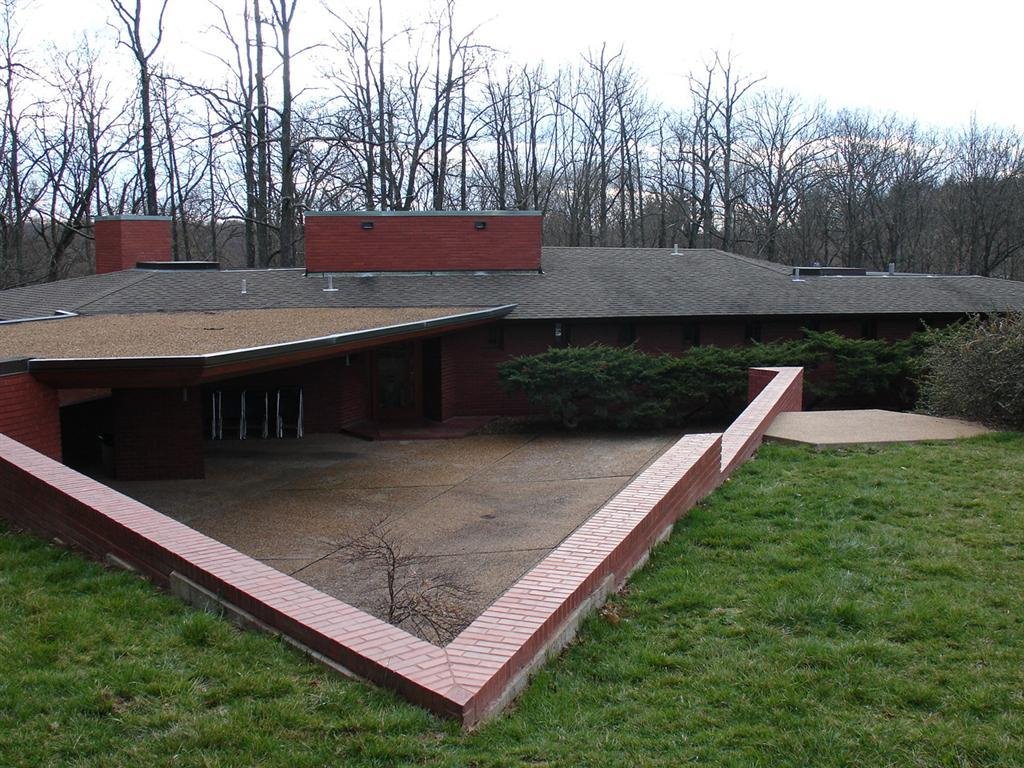 Kraus House by architect F. L. Wright, Kirkwood, Missouri