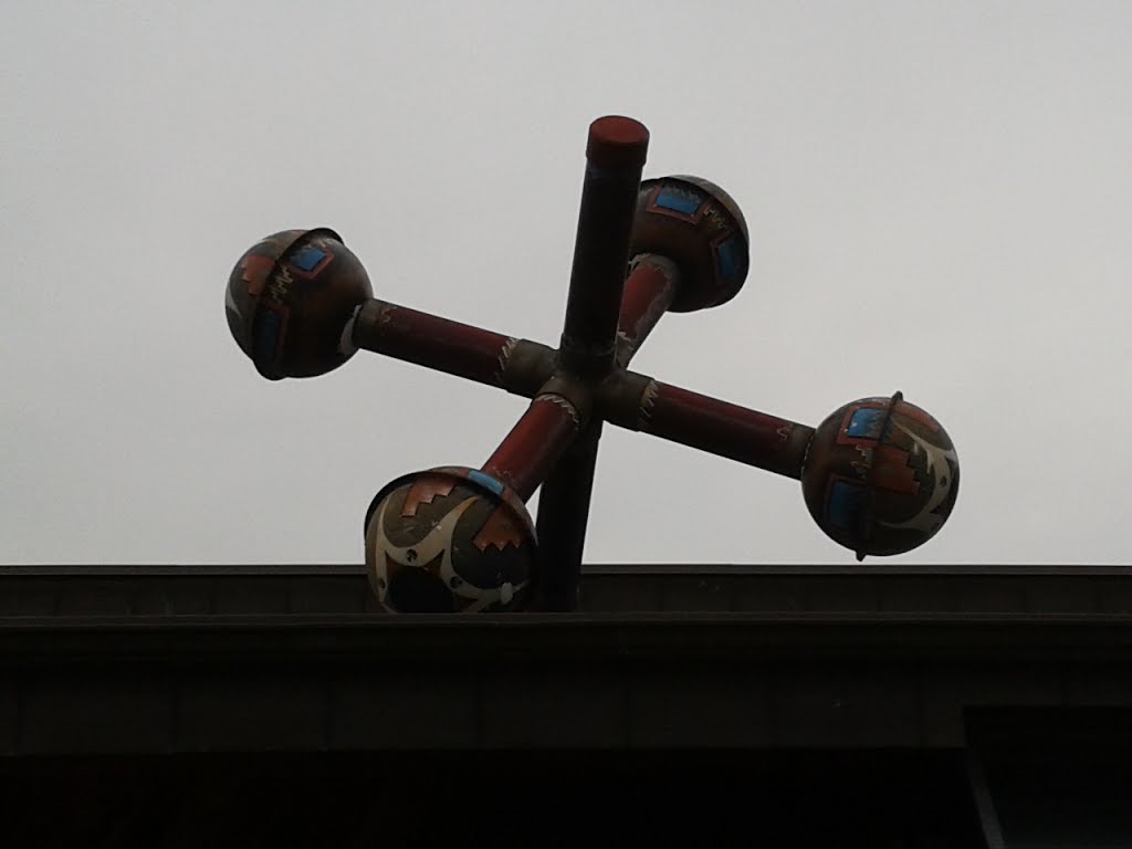 decorated jack on top of building, Jefferson City, MO