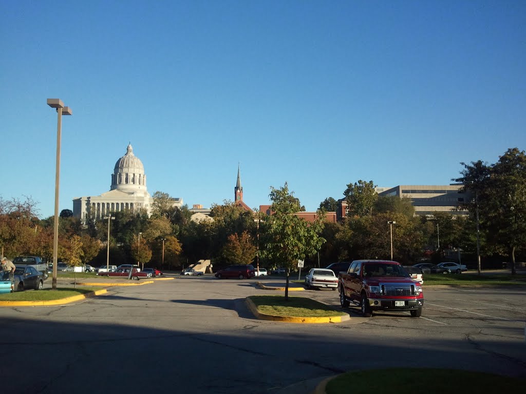 West side of MO State Capital