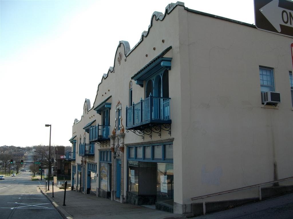 artsy building, downtown, Jefferson City, MO