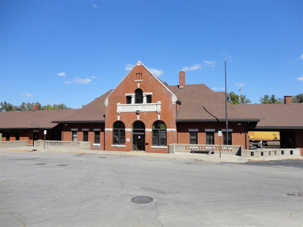 Missouri Pacific Depot, not Amtrack station, Jefferson City, MO