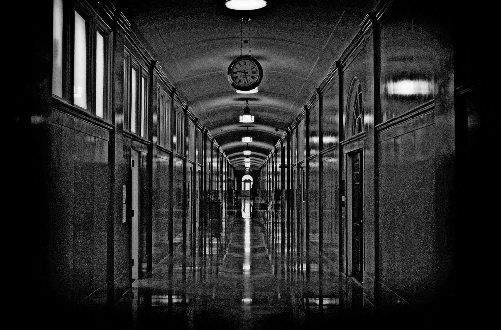 A Hallway Inside the Missouri State Capitol Building
