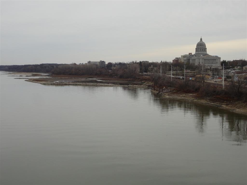 Missouri River, capitol, Jefferson City, MO