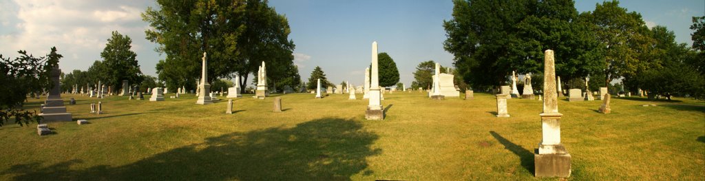 View of a cemetery